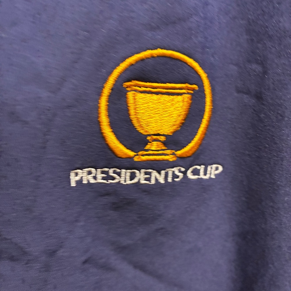 Zero Restriction Presidents Cup Jacket US Team Large Navy Blue Full Zip - Picture 3 of 14